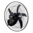 Ventilador Parede WAP Rajada Pro 60cm 5 Pás Preto Bivolt FW00666